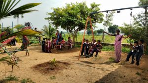 Kids play area